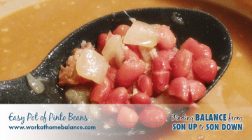 Easy Pot of Pinto Beans